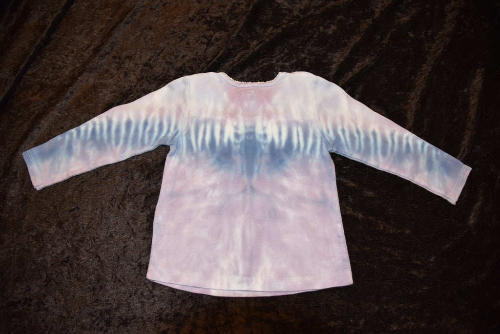 24 mo. Long Sleeve shirt - Purple, Blue