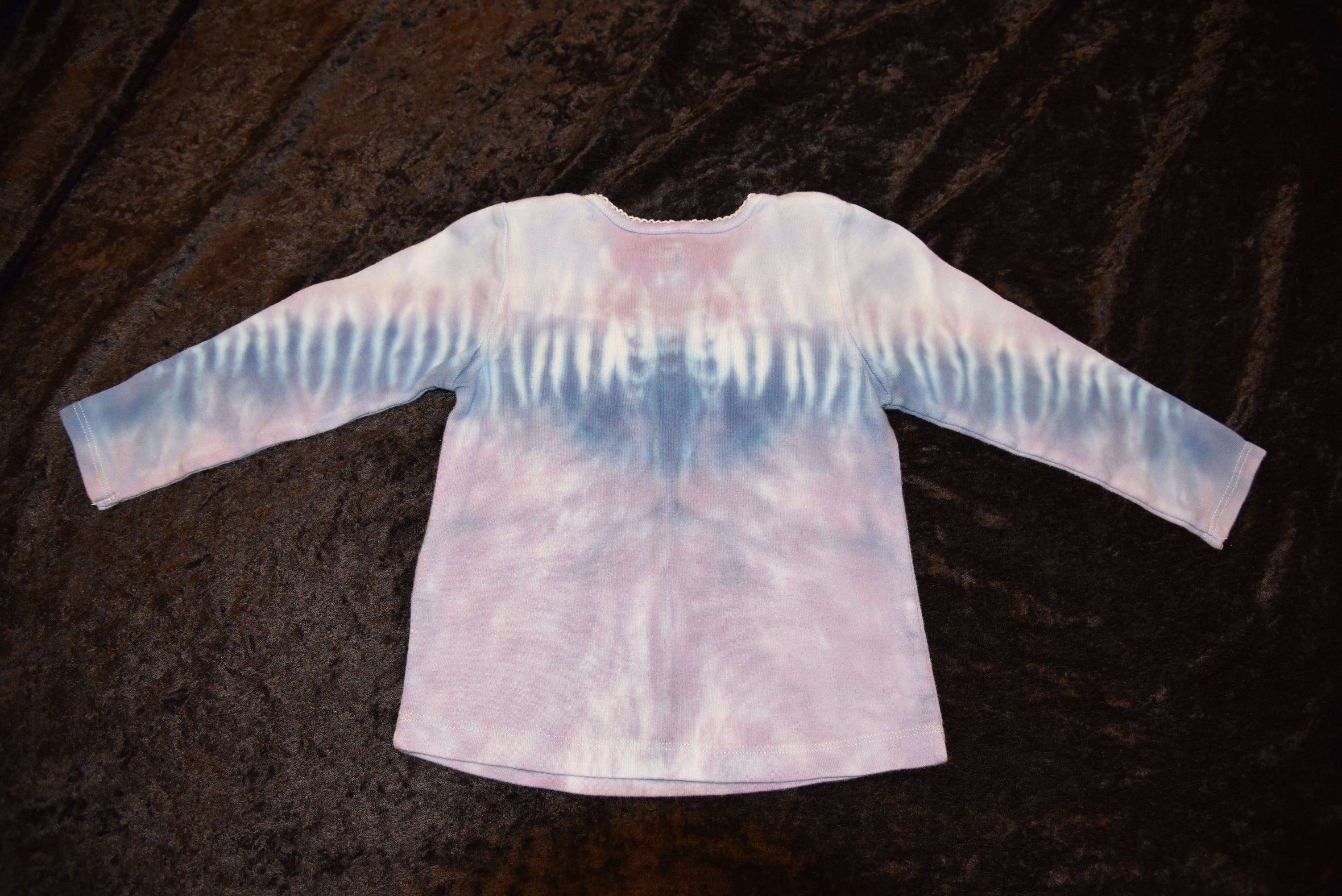 24 mo. Long Sleeve shirt - Purple, Blue
