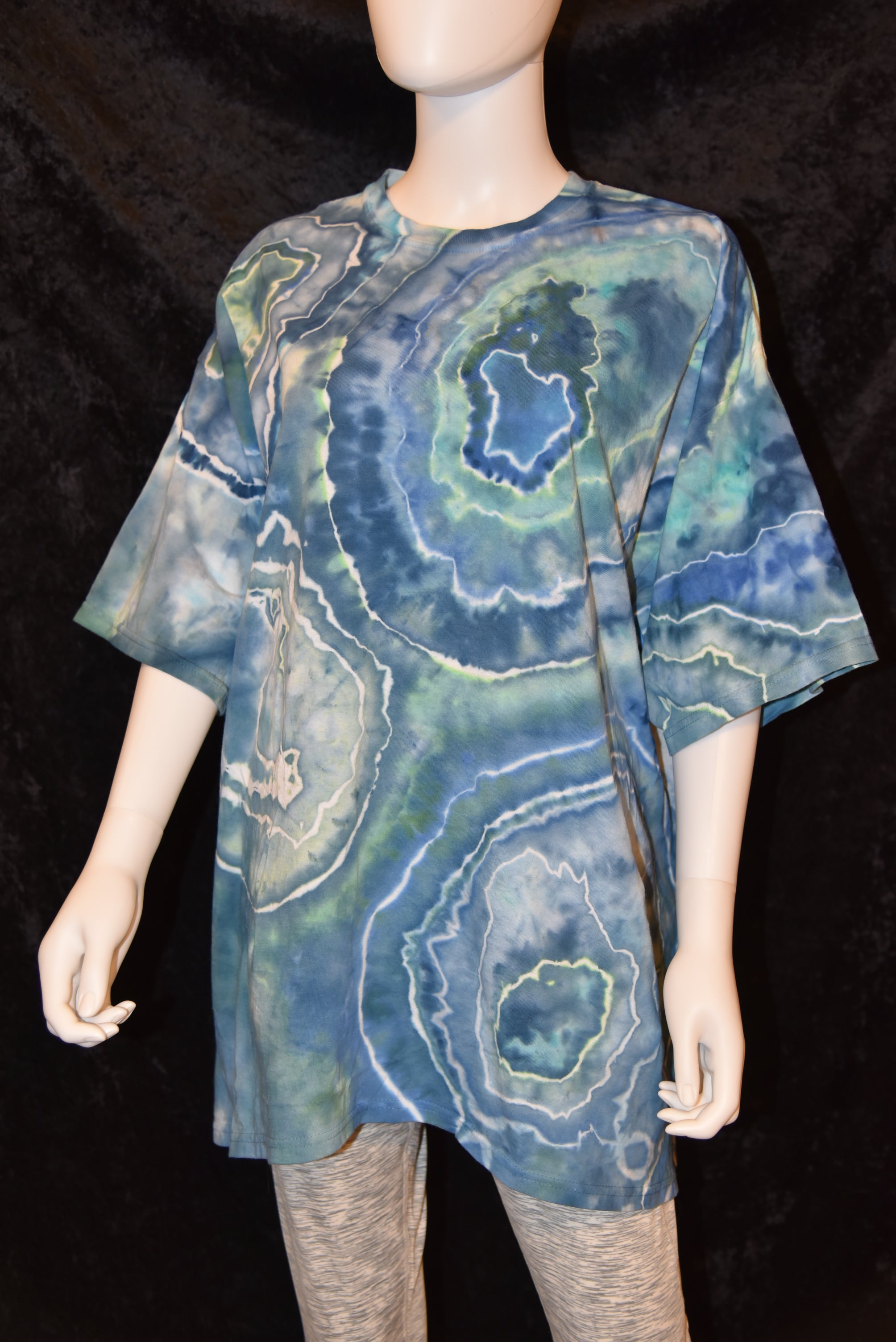 2XL (adult) - T-Shirt - Geode Pattern