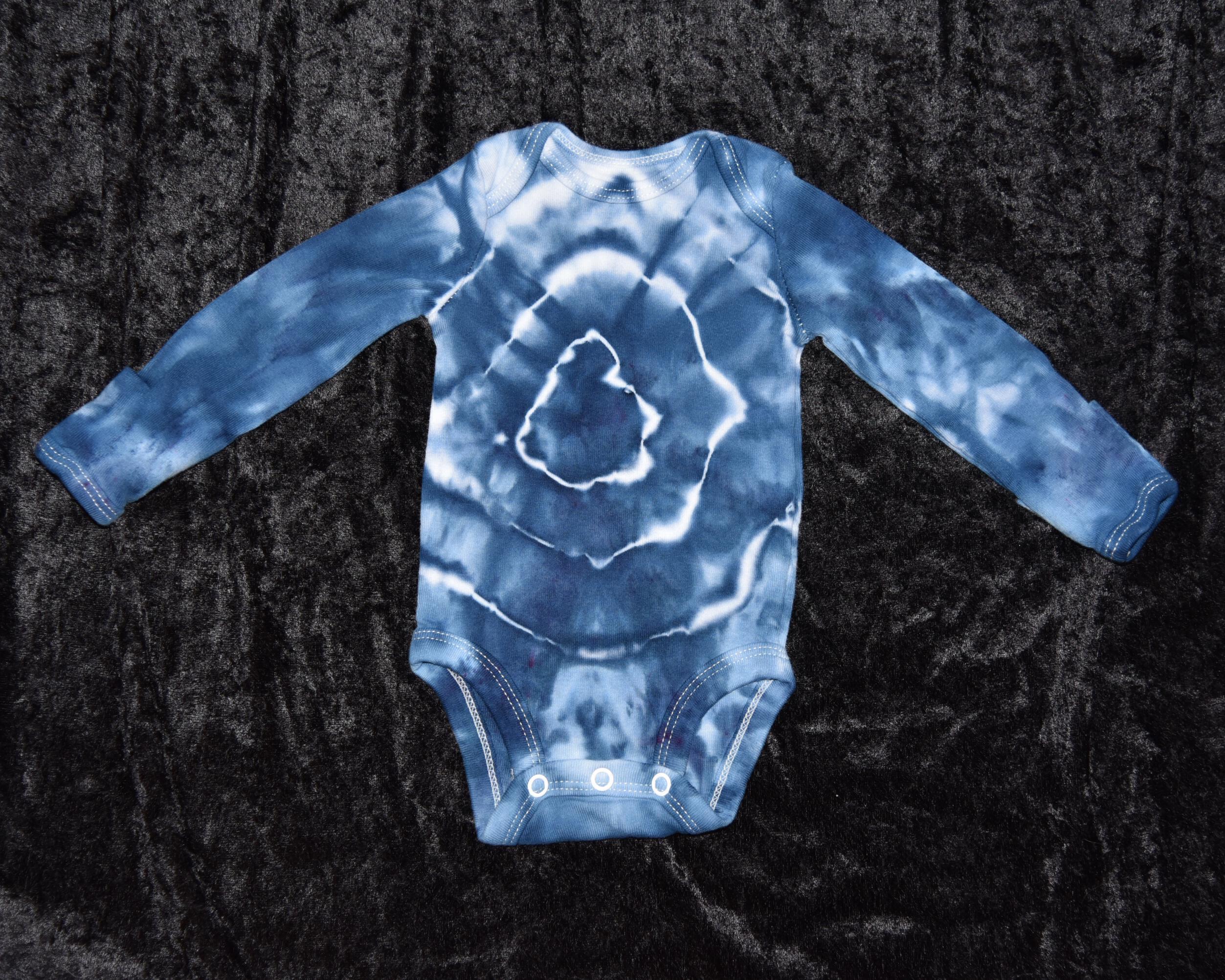 Newborn bodysuit - Indigo Blue