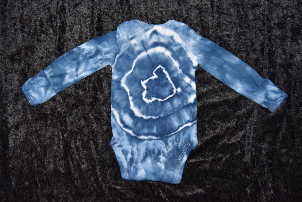 Newborn bodysuit - Indigo Blue