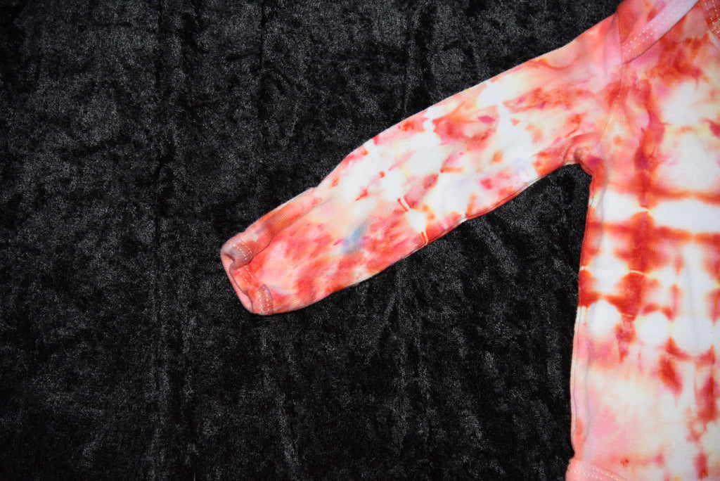 Newborn bodysuit - Coral Pink