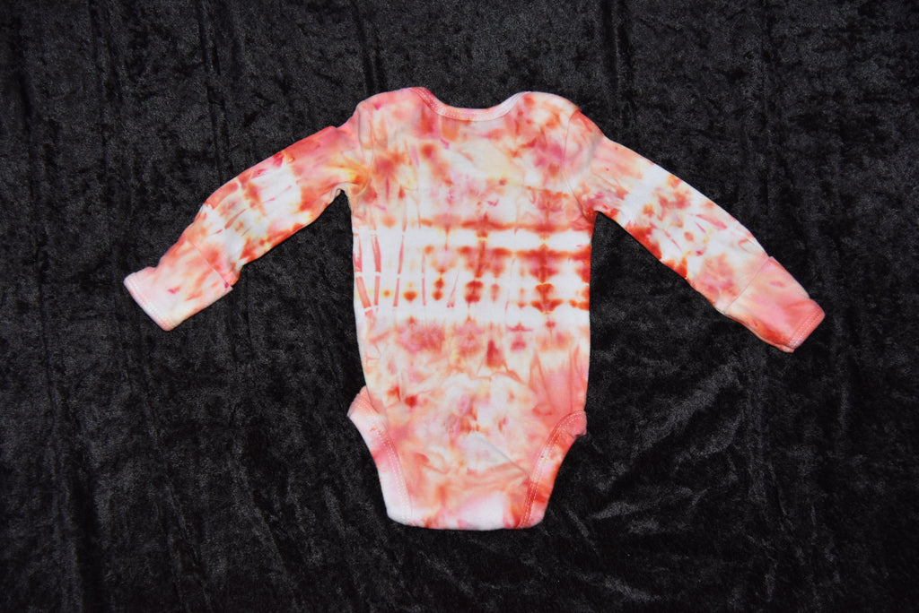 Newborn bodysuit - Coral Pink