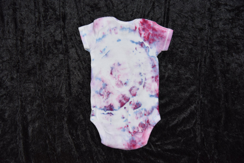 3 month bodysuit - Pink, Purple, White