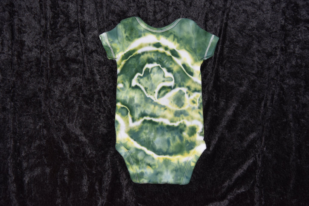Newborn bodysuit - Forest Green