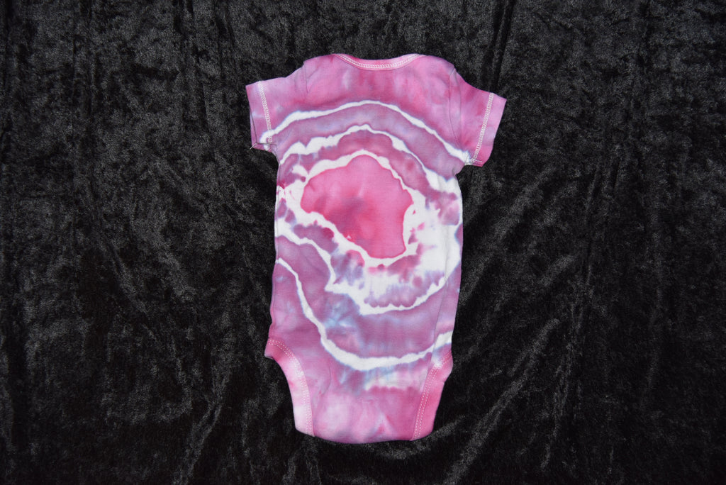 Newborn bodysuit - Pink, Purple