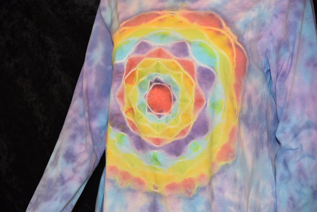 L - Rainbow Mandala Women's Shirt
