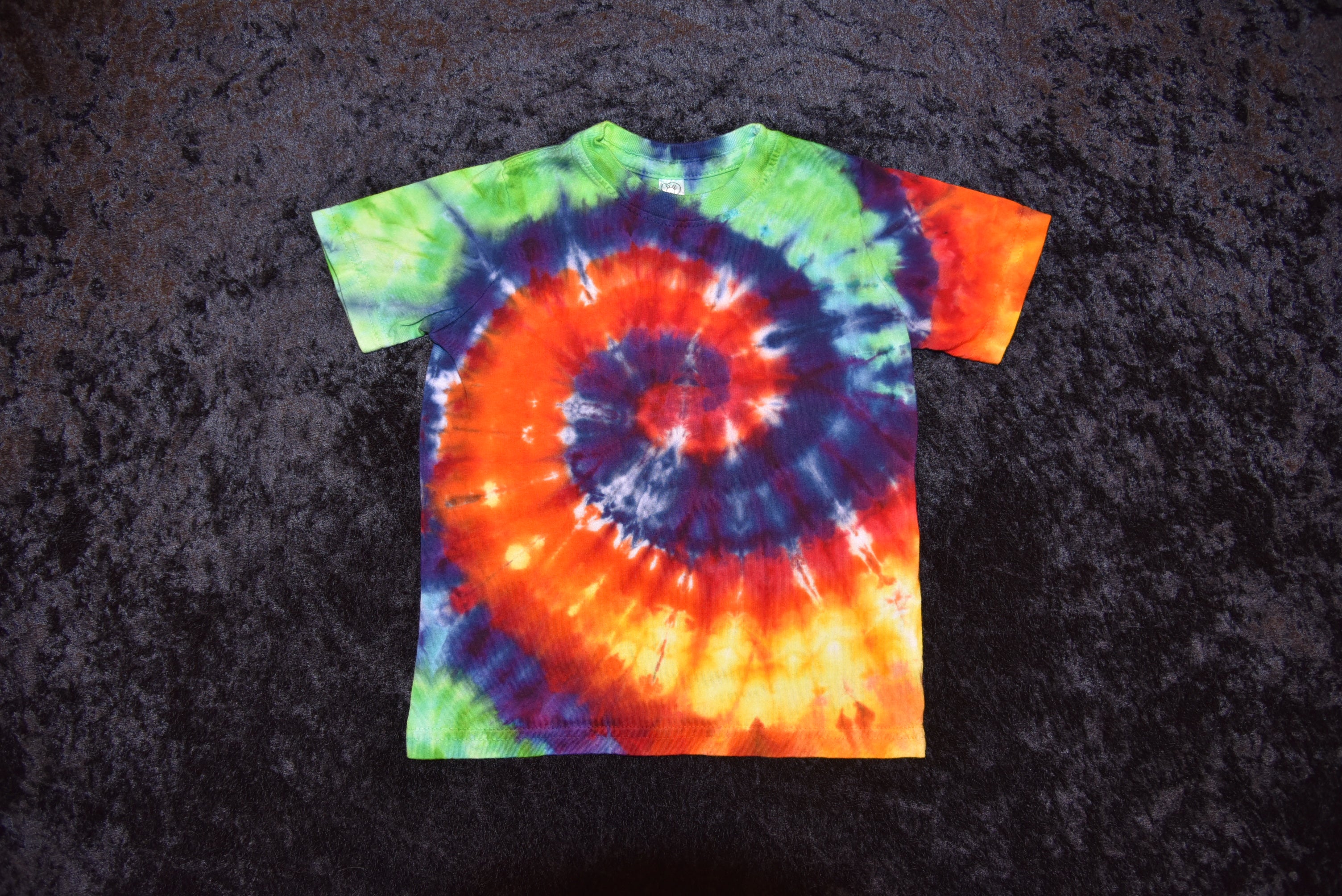 Toddler (Size 2) T-shirt - Spiral Pattern