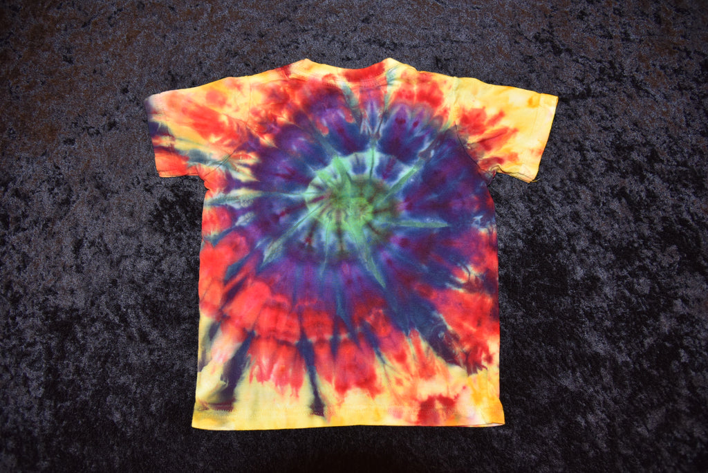 Toddler (Size 2) T-shirt - Spiral Pattern