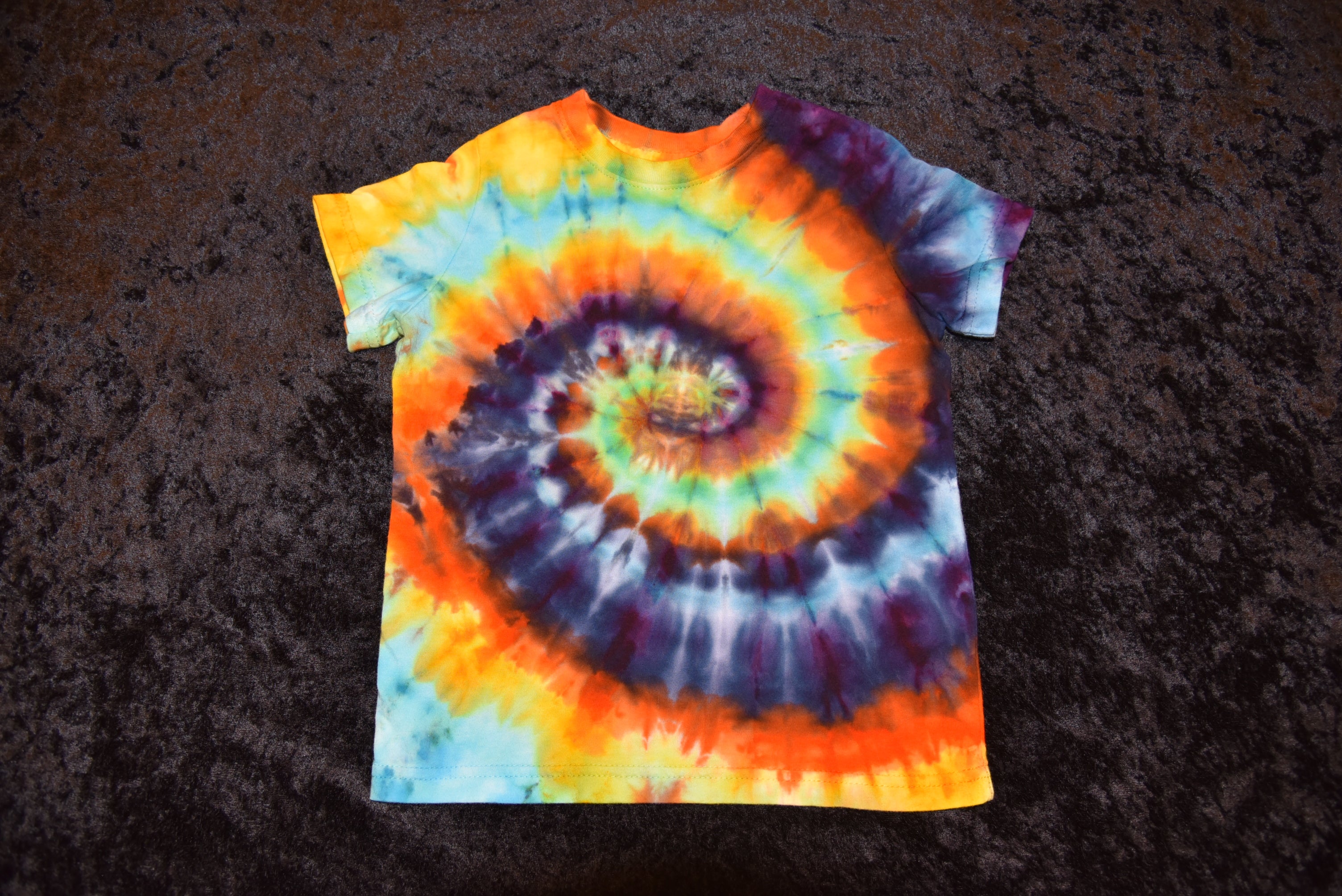 Toddler (Size 3) T-shirt - Spiral Pattern
