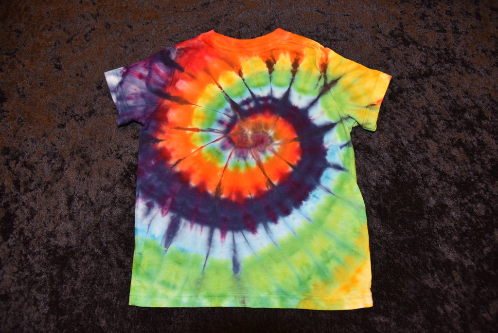 Toddler (Size 3) T-shirt - Spiral Pattern