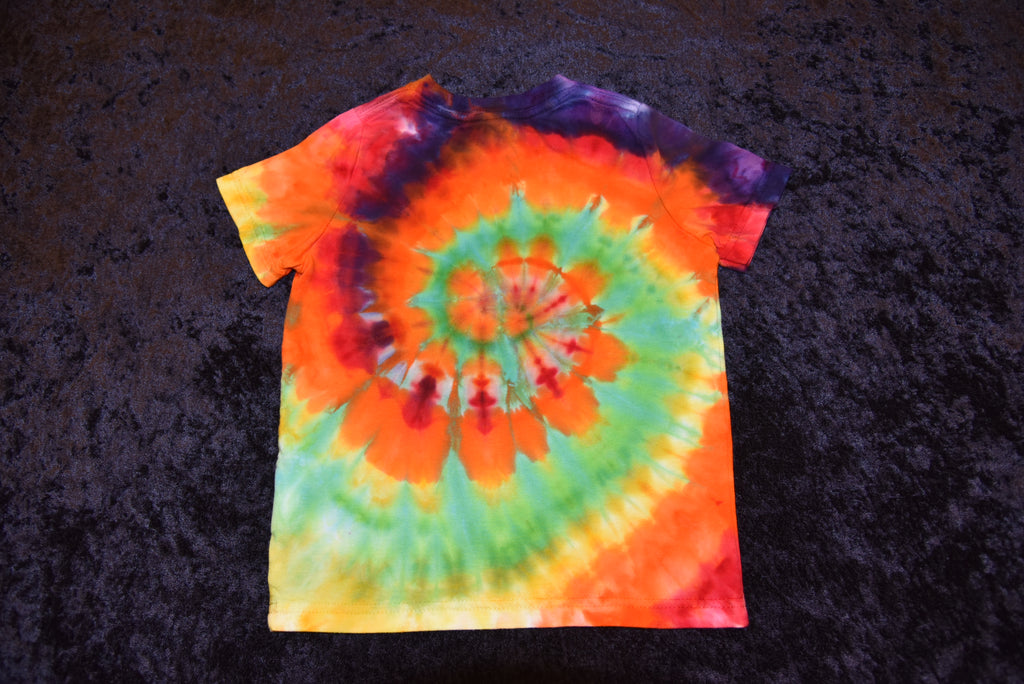 Toddler (Size 3) T-shirt - Spiral Pattern
