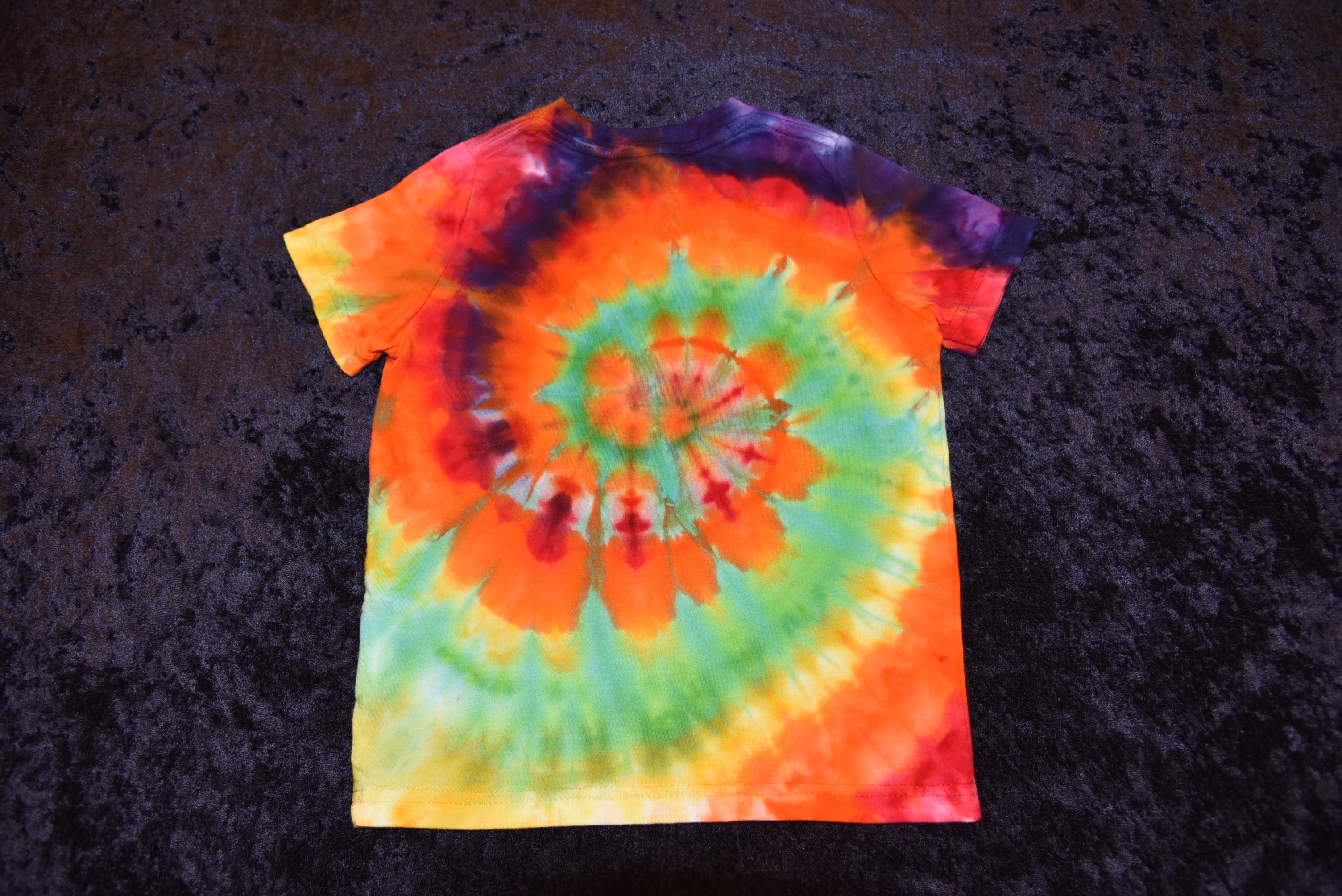 Toddler (Size 3) T-shirt - Spiral Pattern