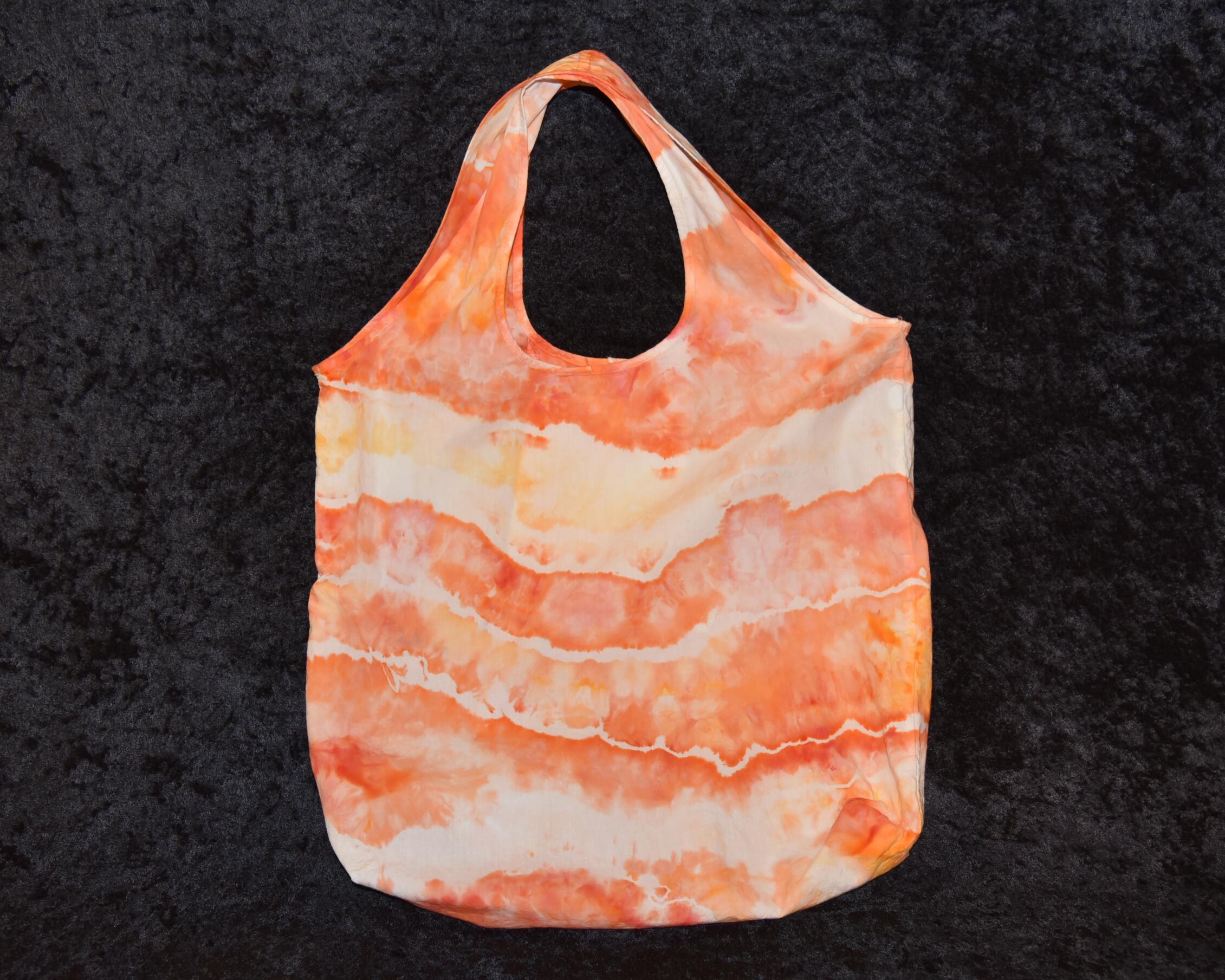 Cotton Shopping Bag - Orange