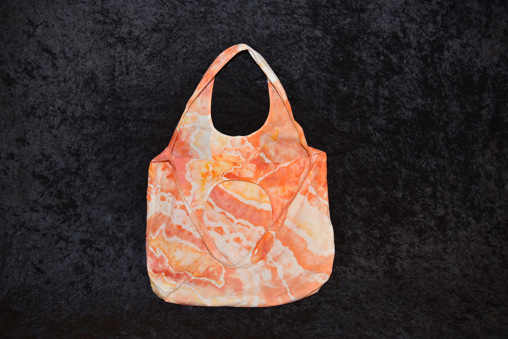 Cotton Shopping Bag - Orange